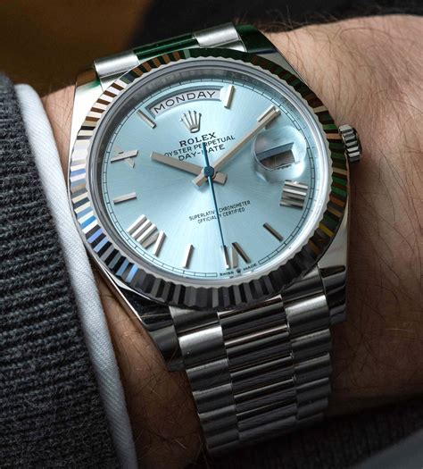 rolex day date gold 40|platinum day date 40 price.